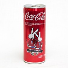 Rare New Coca Cola Can 2015 Czech Republic IIHF Ice Hockey Limited Edition FULL