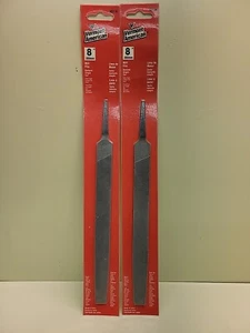 2 file mulino Vermont American 8" 203mm bastardo taglio singolo 60116 nuovo vecchio magazzino - Foto 1 di 11