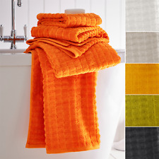 Portfolio Geo 600gsm Cotton Geometric Hand Towel Bath Towel Bath Sheet Bale 