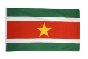 Fahne Surinam Flagge surinamische Hissflagge 90x150cm - Picture 1 of 1