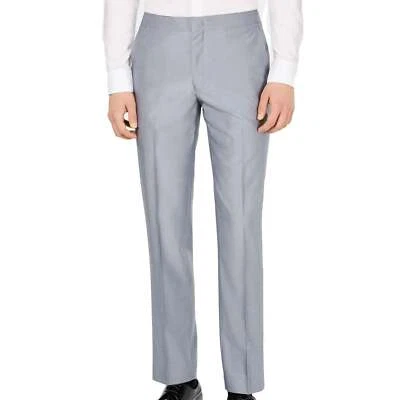 Ryan Seacrest Distinction Mens Slim-Fit Stretch Tuxedo Suit Pants, Size 30x32 - Image 1 of 3