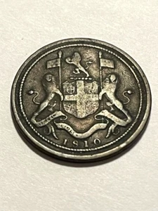 1810 British East India Company/Penang 1/2 Cent F #14516 - Picture 1 of 2