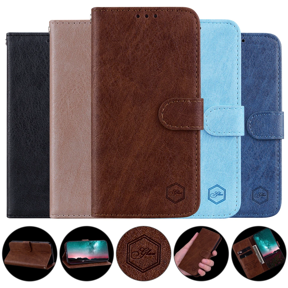 For LG K51 K41S K51S Flip Stand Wallet Book Leather Phone Case Cover - Image 1 of 4