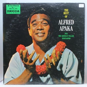 Alfred Apaka - The Best of Alfred Apaka (w/Hawaiian Village Serenaders -2 LP Set - Picture 1 of 7