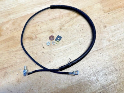 Harley 1930-41 Knucklehead VL RL UL Circuit Breaker Timer To Coil Wire 1613-30 - Image 1 of 4