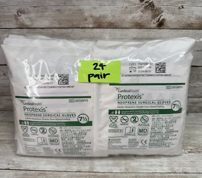 Guantes Quirúrgicos Protexis Neopreno Estériles *24 Pares* Talla: 7.5 *VER FECHA* Foto 1 de 4