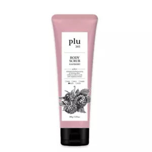 Plu 365 Body Scrub 100ml Raspberry Body Wash Exfoliating Remove Dead Skin - Picture 1 of 5