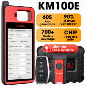 2025 Autel MaxiIM KM100 Key FOB PROGRAMMING Key Generation IMMObilizer 60s - Picture 1 of 13