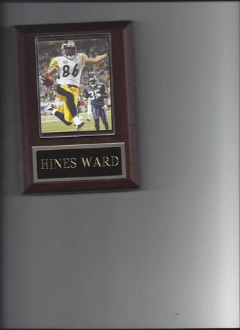 HINES WARD PLAQUE PITTSBURGH STEELERS FOOTBALL NFL TOUCH DOWN Cover