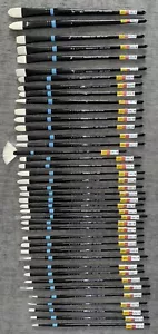 (41) Princeton Aspen Long Handle Oil Paint Brushes HUGE LOT!/BRAND-NEW/$AVE! - Picture 1 of 11