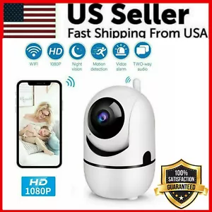 1080P WiFi Wireless Indoor Home Security Camera Night Vision Baby Pet Monitor - Picture 1 of 12