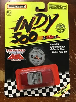 1991 Matchbox ARIE LUYENDYK / Cadilac Pace Car 76th Indy 1/64 Limited Diecast B - Image 1 of 3