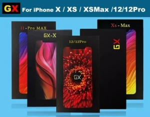 GX Hard OLED For iPhone X XS XsMax 11 12 13 14 Mini Pro Max Display Touch Screen - Zdjęcie 1 z 5