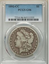 1892 CC Morgan Dollar PCGS 06 