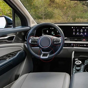 For Kia Sportage GT-Line 2022-24 Inner Steering Control Wheel trim Styling Frame - Picture 1 of 5