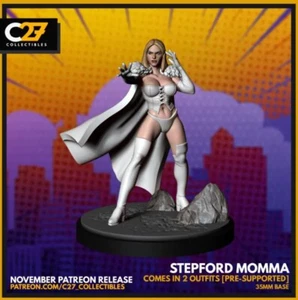 Stepford Momma | protocollo di crisi 40 mm | gioco da tavolo | miniatura da tavolo | - Foto 1 di 1