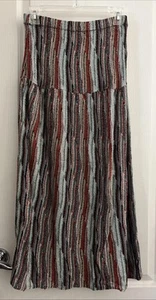 GONNA DONNA FRENCH STRAGS TAGLIA 2 ELASTICIZZATA 100% RAYON USATA IN OTTIME CONDIZIONI MADE IN USA - Foto 1 di 8