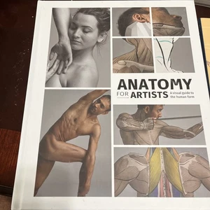 Anatomy for Artists (Hardcover) Anatomy /Perspective Shepard Hogarth Oliver Lot - Picture 1 of 4