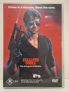 Cobra - Sylvester Stallone 1986 - DVD Region 4 | VGC | Free Postage - Picture 1 of 3