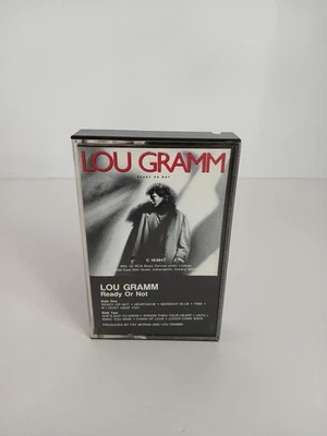 Lou Gramm Ready Or Not 1987 Atlantic Records Cassette Tape Excellent Condition Foto 1 de 4