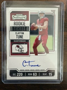 2023 Contenders Clayton Tune Auto RC Cardinals - Bild 1 von 2
