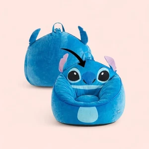 Disney Stitch Sitzsack Stuhl aus Druckschaum - BRANDNEU - Lilo & Stitch - blau - Bild 1 von 2