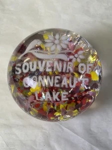 SOUVENIER CONNEAUT LAKE PARK PA. BRIEFBESCHWERER 20ER JAHRE ÄRA - Bild 1 von 7