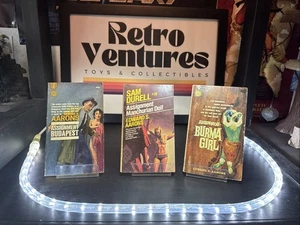Sam Durell Assignment Lot Of 3 Budapest Edward S. Aarons Fawcett Paperback VG - Bild 1 von 13