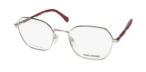 NEU ZADIG & VOLTAIRE VZV296 BRILLENGESTELL 51-20-135 SILBER METALL & KUNSTSTOFF 0579 - Bild 1 von 8
