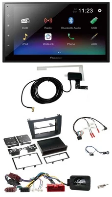 Pioneer DAB Lenkrad Bluetooth 2DIN USB Autoradio für Mazda 3 2010-2015 aktiv - Bild 1 von 4