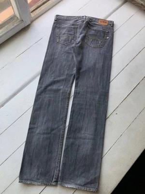 Edwin ED-71 Slim Jeans Vintage Distressed Japanese Brand Gray Men’s 33x34 size - Image 1 of 4