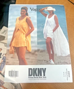 ¡ENVÍO GRATUITO! 2894 patrones de moda DKNY talla 8-10-12 patrón de costura faltas - Imagen 1 de 2
