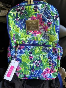 Lilly Pulitzer X Disney Parks Disney Dreamin’ Large Backpack - NWT - Picture 1 of 15