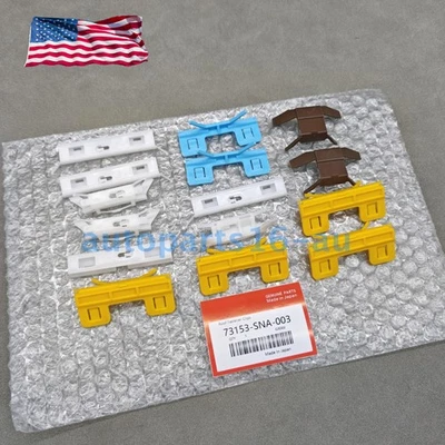 OEM Pack of 15 for Honda Civic 06-11 Roof Fastener Clips Front Windshield Side Foto 1 de 4