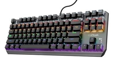 Trust Gaming GXT 834 Callaz Tastiera Meccanica TKL Compatta, Layout Italiano QWE - Immagine 1 di 4