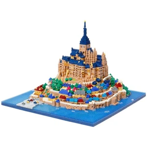 Kawada Nanoblock Mont Saint-Michel Deluxe Edition, 20.6 x 28 x 28 c... ore order - Picture 1 of 7