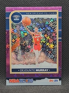 Dejounte Murray Pelicans Purple Opti-Chrome Winter Prizm 2024-25 Panini Hoops - Bild 1 von 2