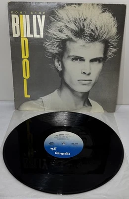 1981 Billy Idol Don't Stop CEP 44000 Chrysalis LP Vinyl Record - Image 1 of 4