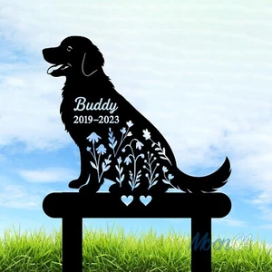 Personalized Dog Memorial Sign With Stake, Labrador Retriever Sign Sympathy Sign - Picture 1 of 9