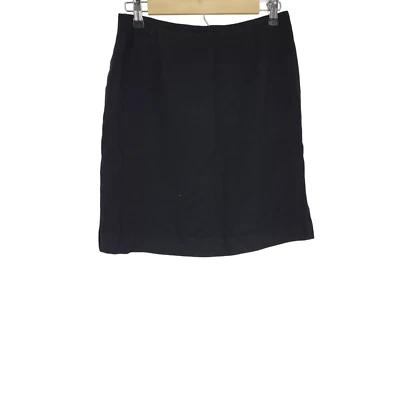 Vestido falda de poliéster Amanda Smith Petite para mujer negro con cremallera talla 10 Foto 1 de 3