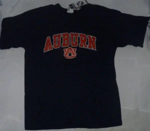 NEW NCAA Auburn Tigers T Shirt Youth Boys XL 18 Blue NEW NWT LF73 - Picture 1 of 1