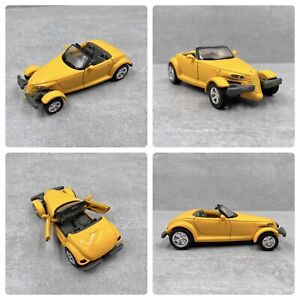 Plymouth Prowler 1:32 Diecast Car 5" by new-ray 1999 Yellow