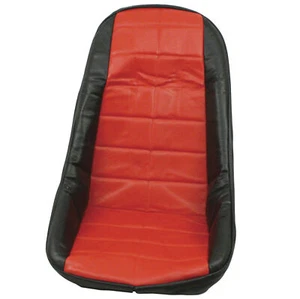 Empi 62-2611 Red Vinyl Low Back Bucket Seat Cover. Dune Buggy Vw Baja Bug, Each - Picture 1 of 1