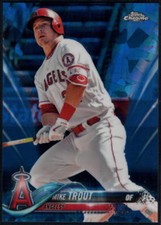 2018 Topps Chrome Sapphire Baseball - Pick A Player - Cards 201-400