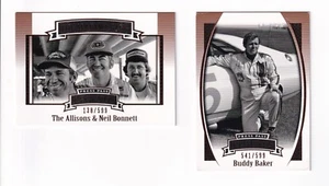 2007 Legends NUMBERED BRONZE PARALLEL #Z70 Buddy Baker/Checklist xxx/599-1 CARD! - Picture 1 of 1