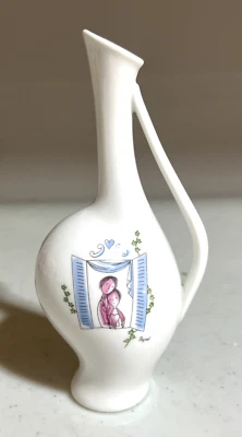 Rosenthal Pregnant Lovers Vase Raymond Peynet Germany - Image 1 of 4