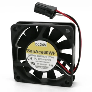 Wentylator chłodzący SANYO SanAce 60WF 9WF0624H7D04 24V 0.12A Funuc A90L-0001-0423 # 105S - Zdjęcie 1 z 2