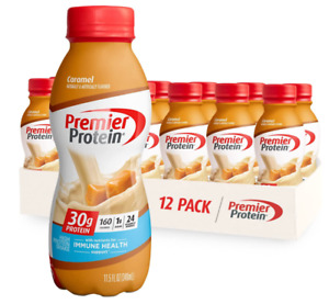 Premier Protein Shakes- "Caramel"(12 pack)