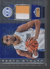 JaVALE McGEE 2013-14 PANINI TOTALLY CERTIFIED TOTALLY BLUE JERSEY PATCH PRIME/15