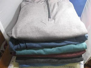 NWT  Jimmy Buffett's Margaritaville Men's 1/4 Zip Pullover Shirt MANY SIZES/CLRS - Picture 1 of 45